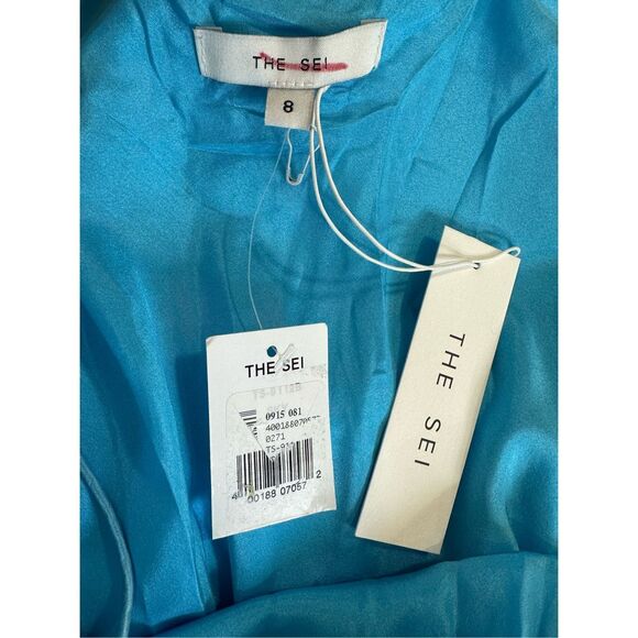 The Sei Draped Silk Wrap Gown Size 8 $1219 - Picture 12 of 12